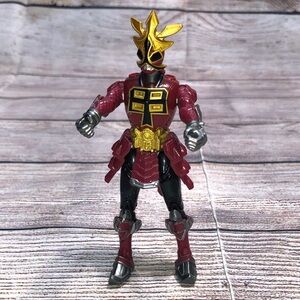 Power Rangers Super Samurai Shogun Red Ranger 3.75" Action Figure Toy Bandai